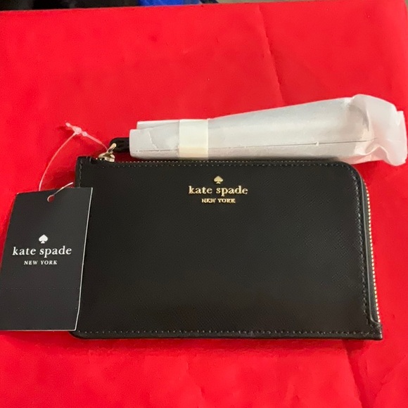 NWT Kate Spade Lucy Small L-Zip Wristlet - Picture 4 of 9
